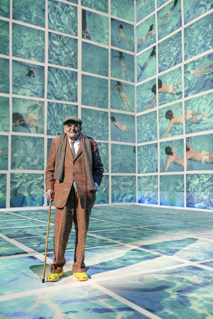 David Hockney at Lightroom © Justin Sutcliff 2023